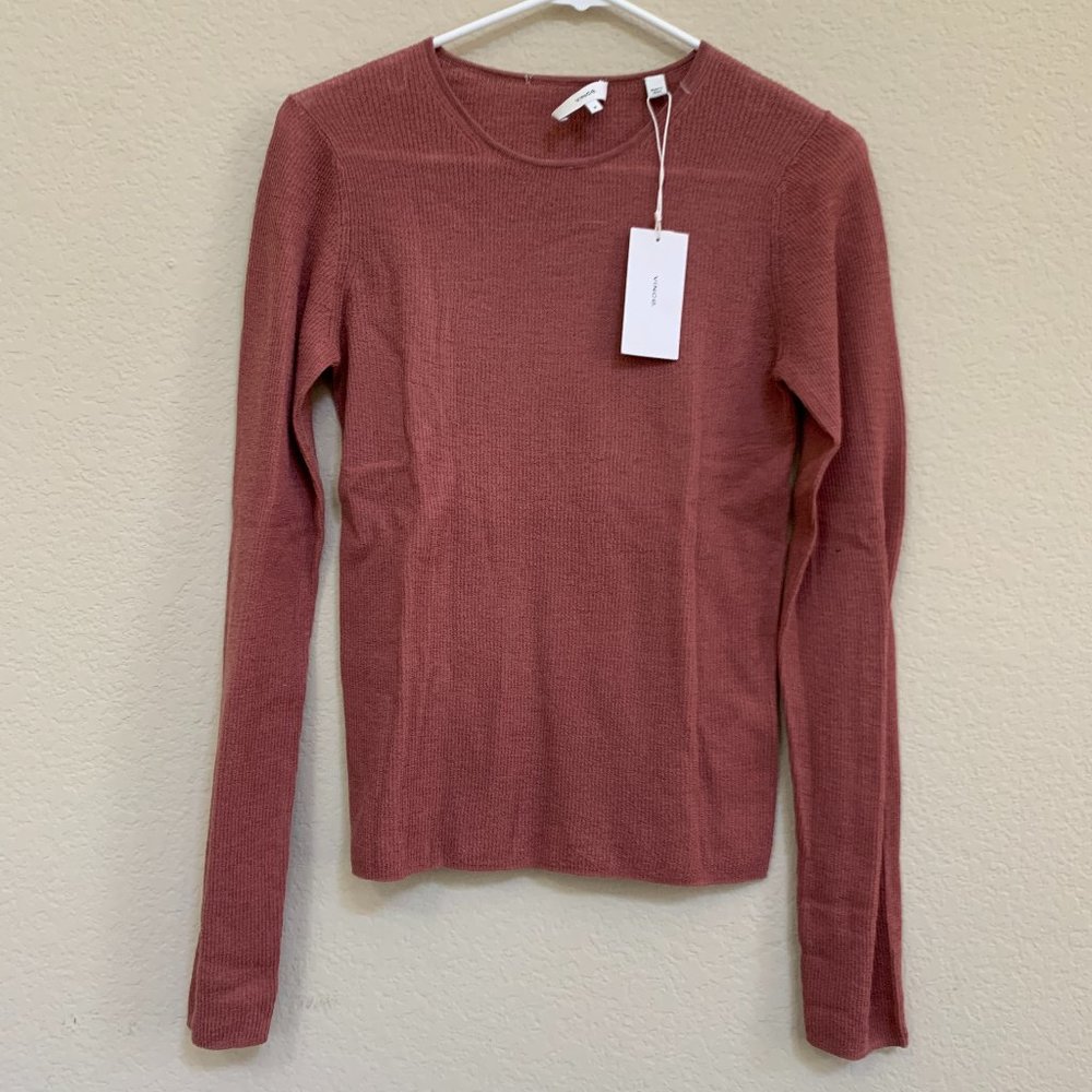 Vince Wool Long Sleeve Shirt